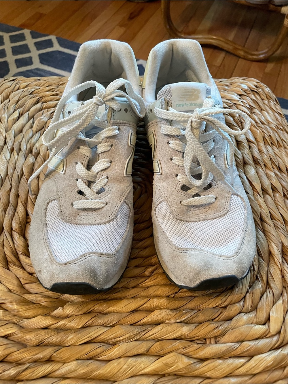 New Balance 574 Sneakers in the Nimbus Cloud/White